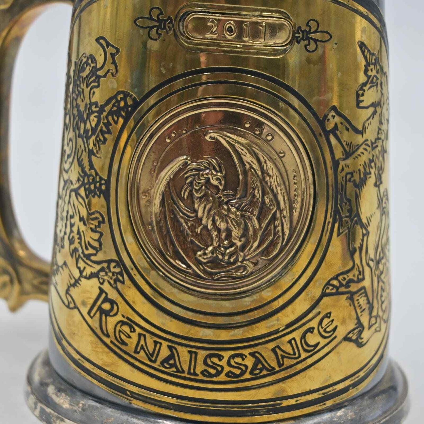 2011 Limited Edition Arizona Renaissance John Coiner  Metal Stein Mug