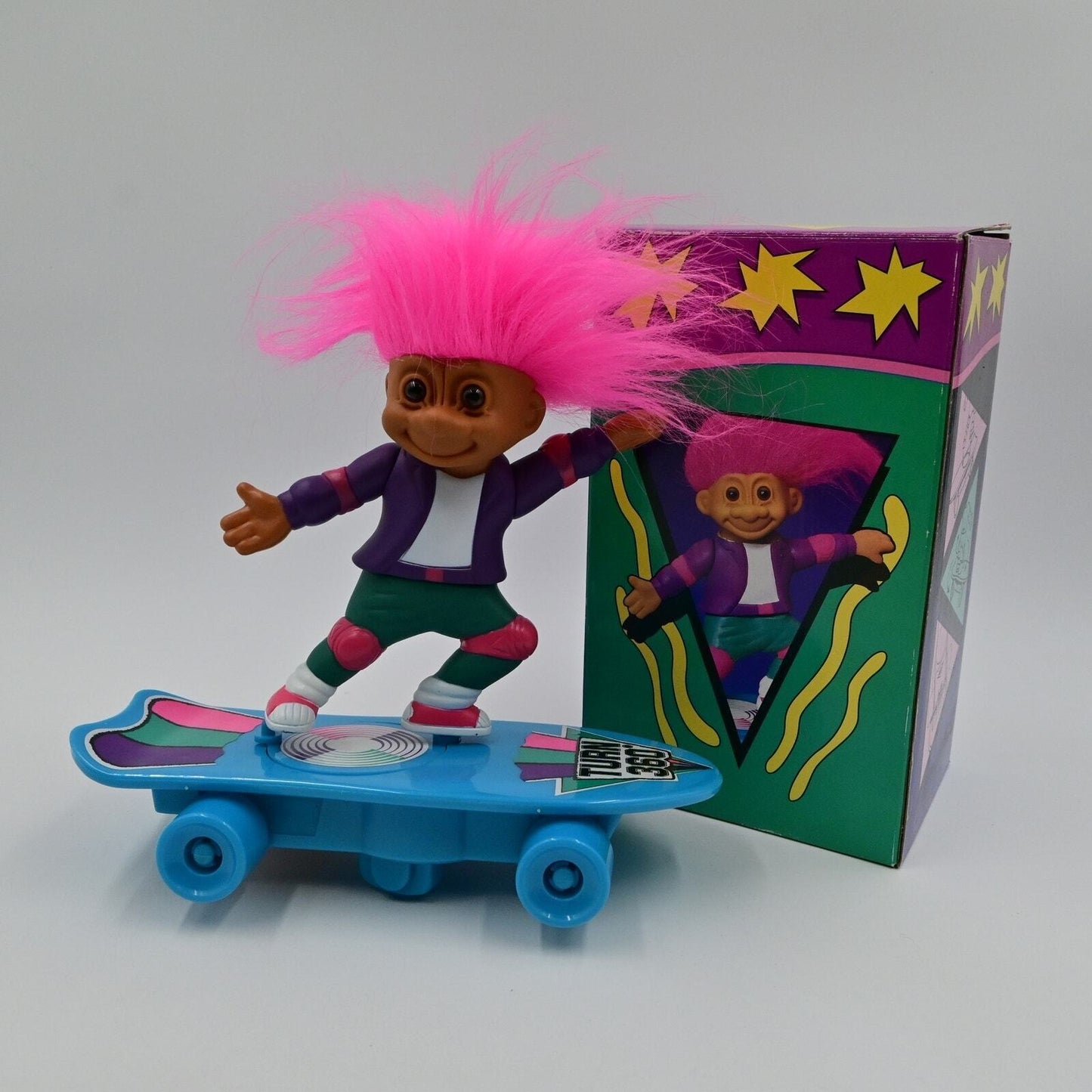 Vintage Russ Turn N' Twist Skateboarding Troll