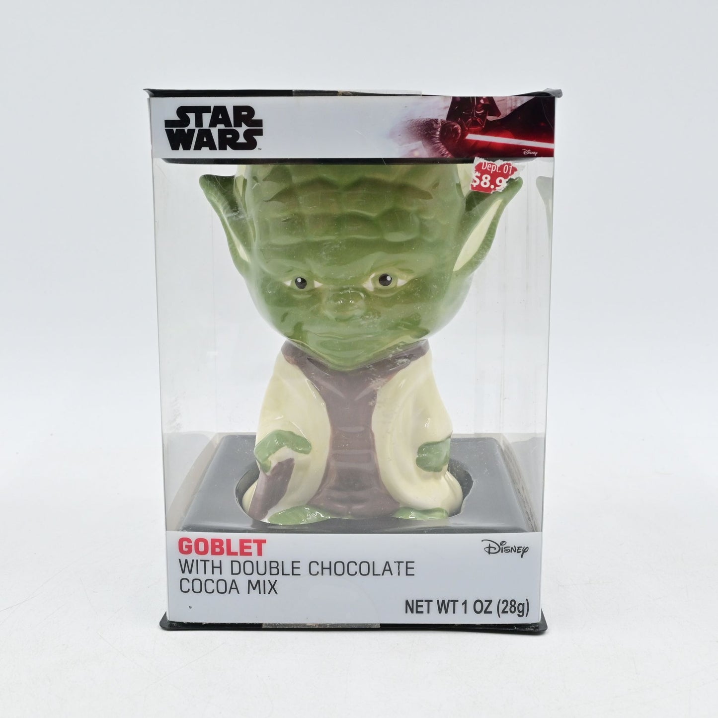 Star Wars Ceramic Yoda Goblet Mug Glass LucasFilm Ltd 2012