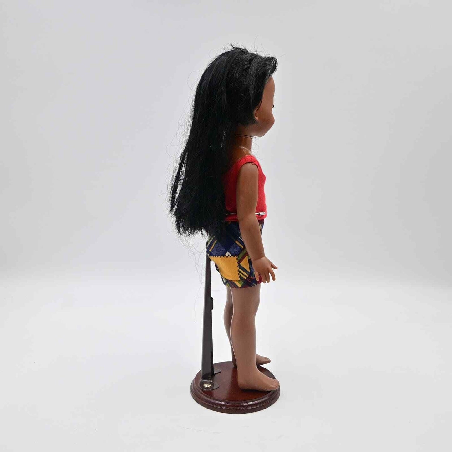 Vintage 1970’s Ideal Look Around Velvet African American Doll Look Around