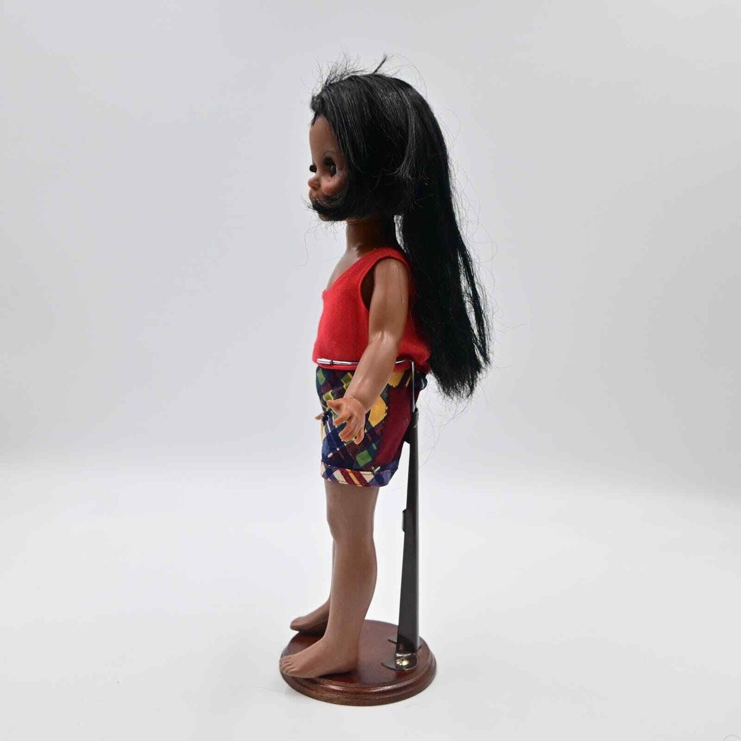 Vintage 1970’s Ideal Look Around Velvet African American Doll Look Around