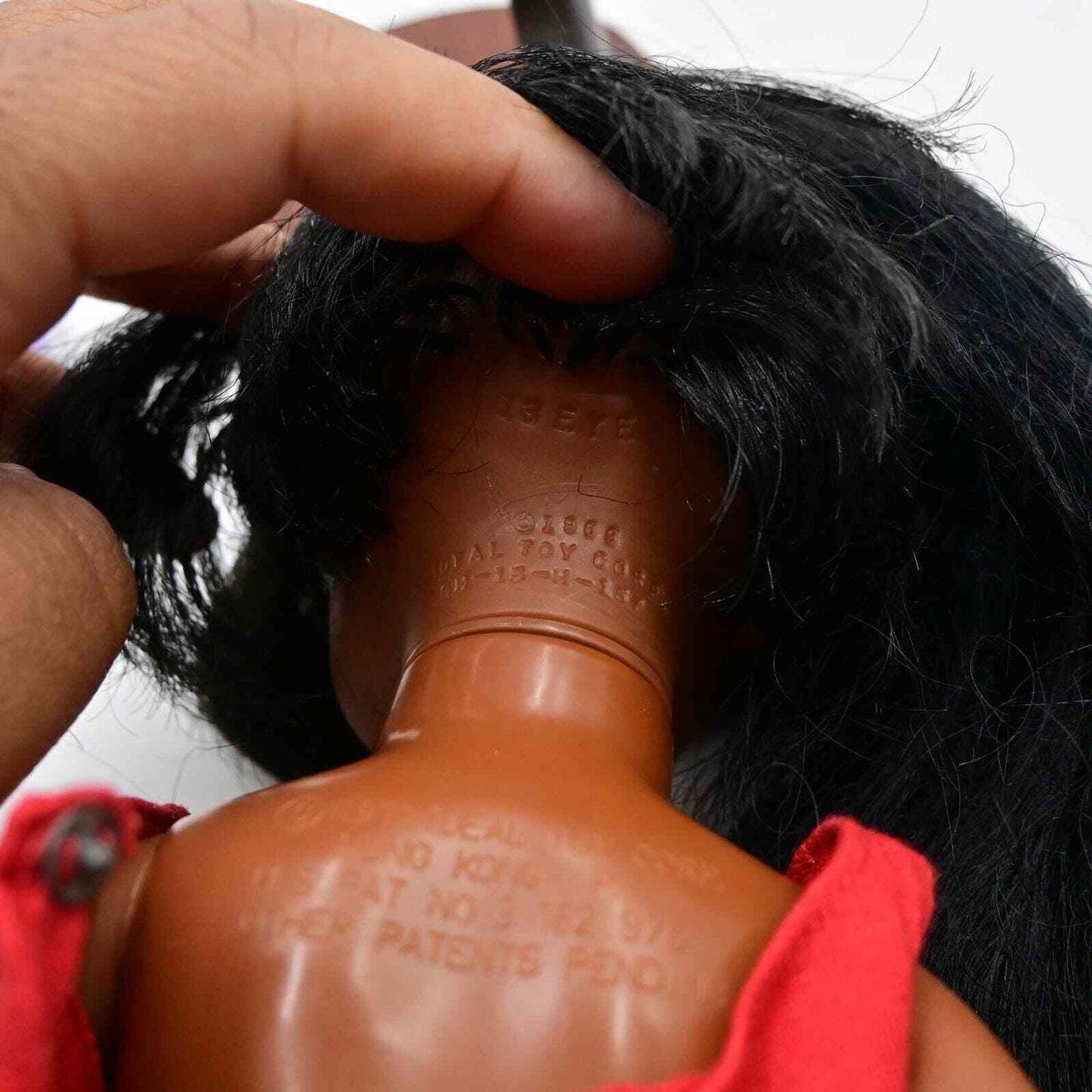 Vintage 1970’s Ideal Look Around Velvet African American Doll Look Around