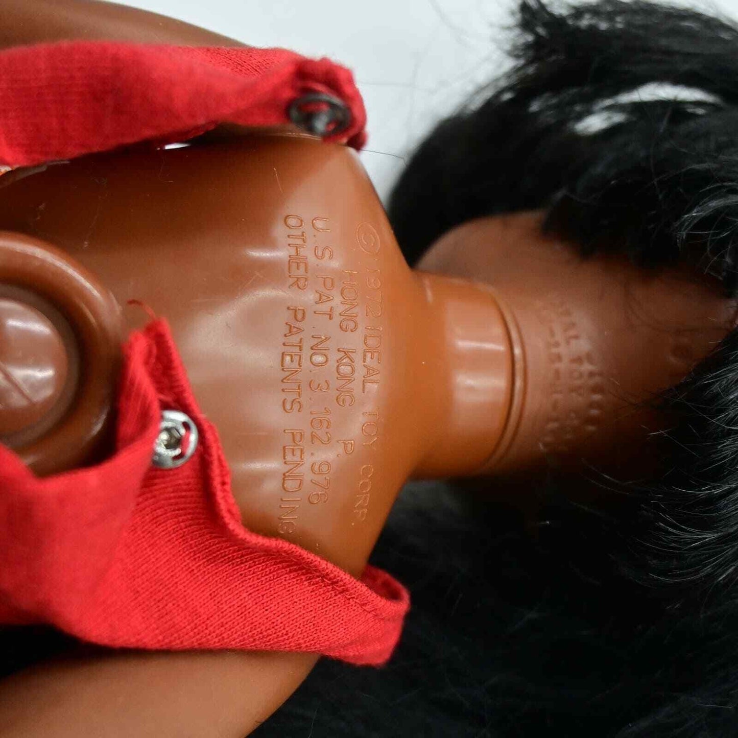Vintage 1970’s Ideal Look Around Velvet African American Doll Look Around