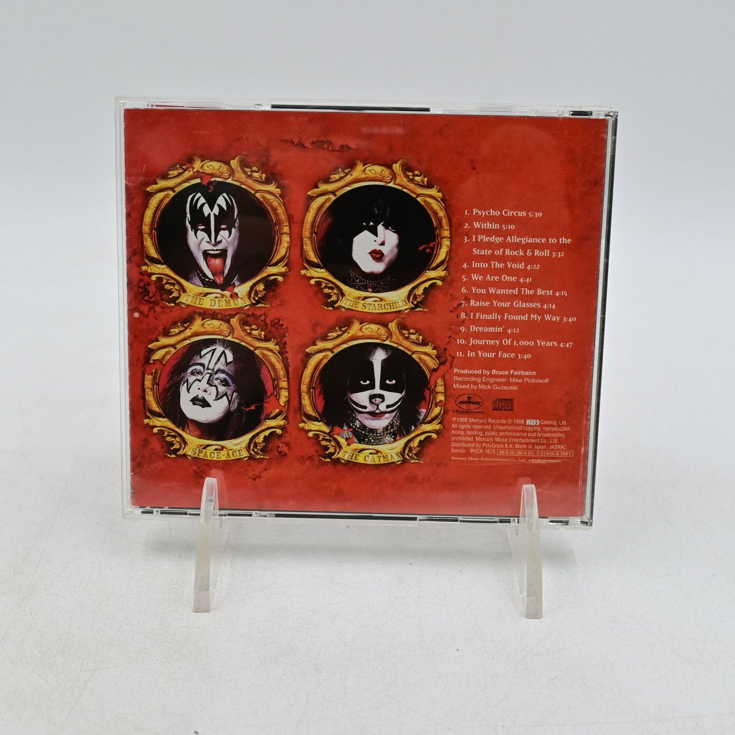 Kiss Psycho-Circus Japan Import Cd