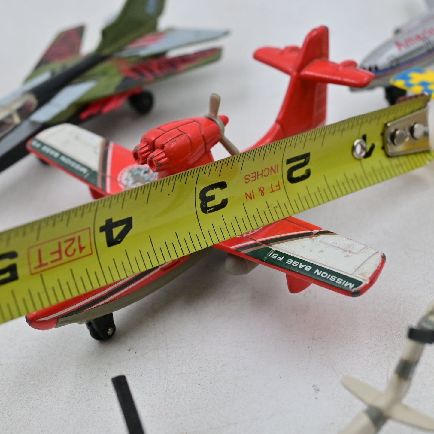 Matchbox, Maisto, Mattel Diecast Plane Lot Of 9