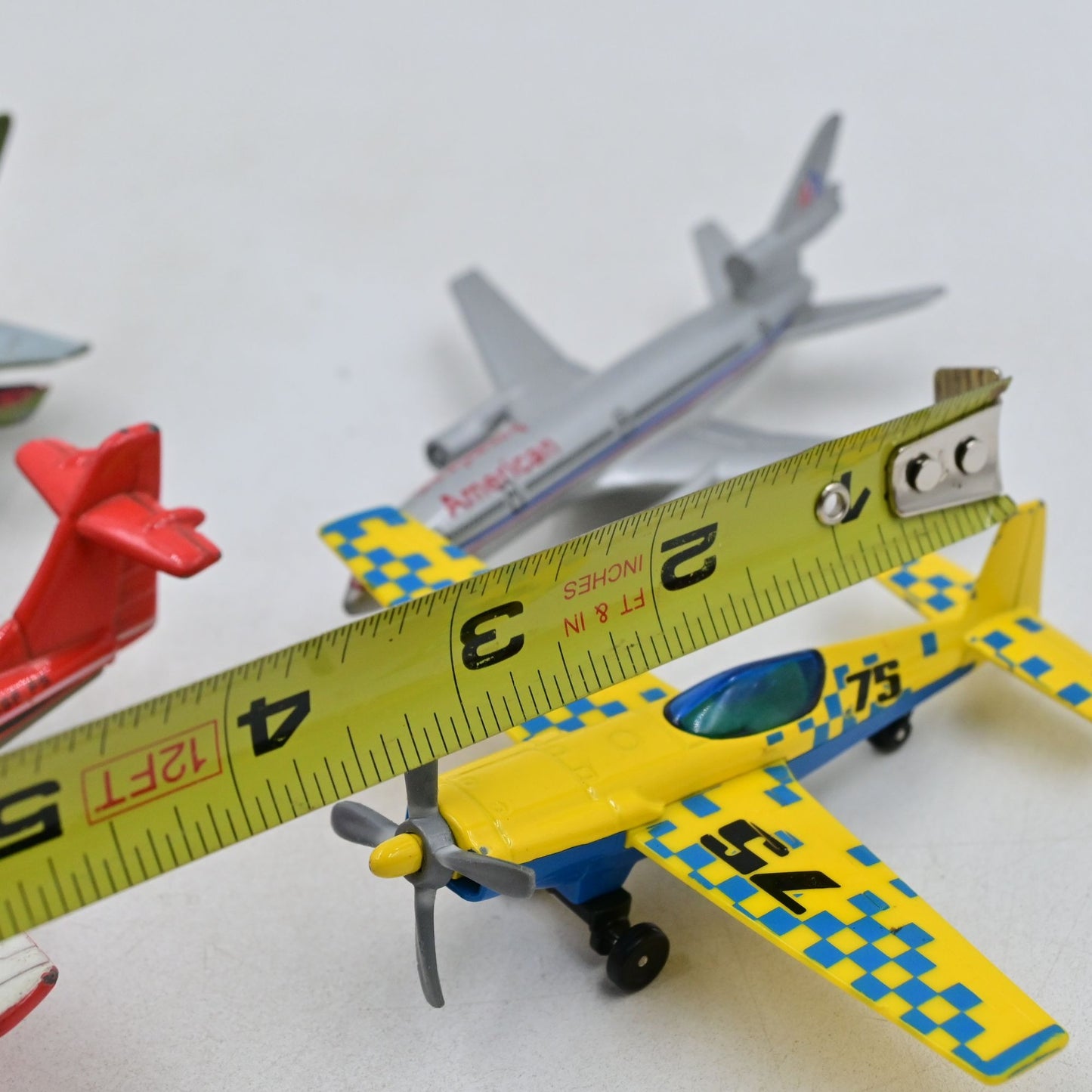 Matchbox, Maisto, Mattel Diecast Plane Lot Of 9
