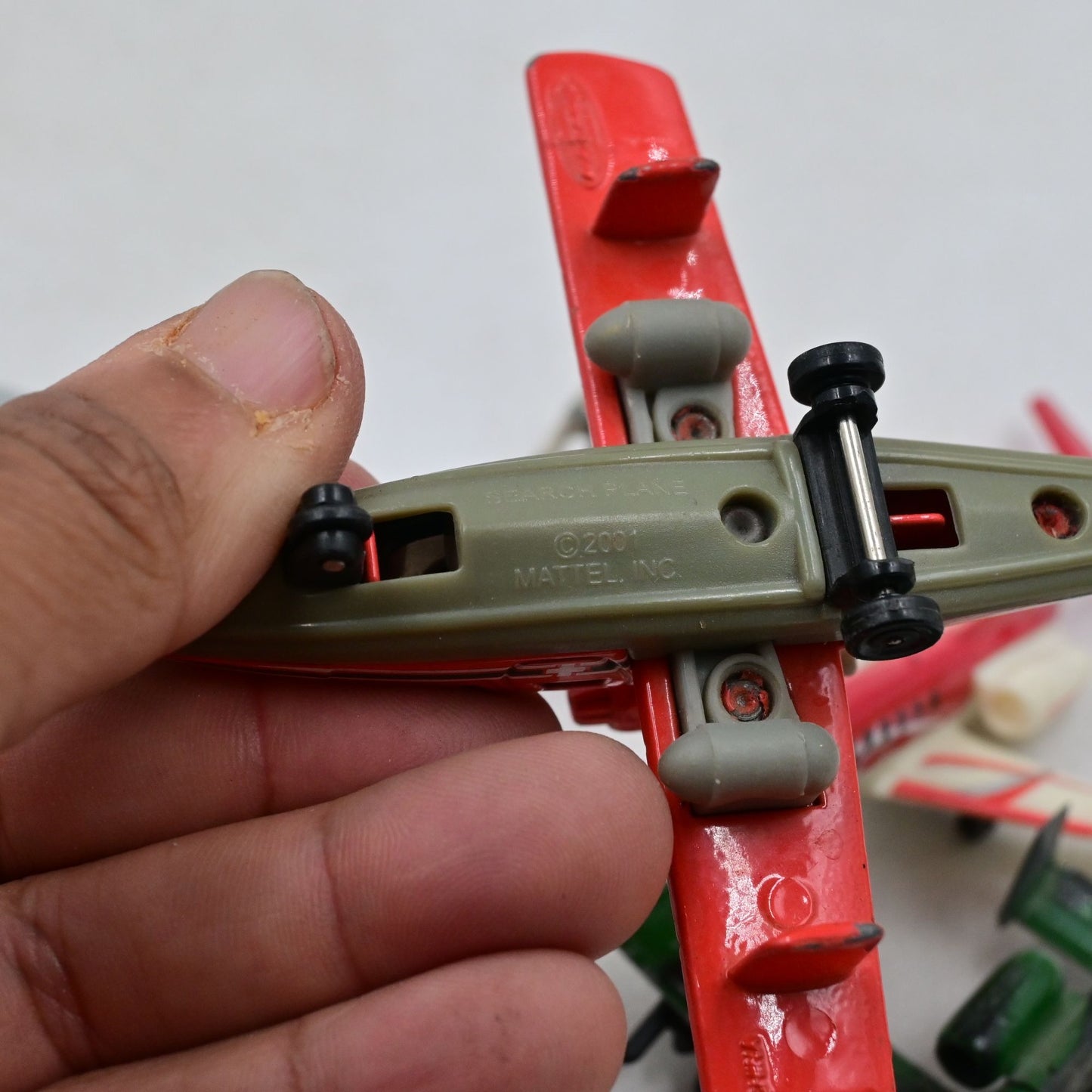 Matchbox, Maisto, Mattel Diecast Plane Lot Of 9
