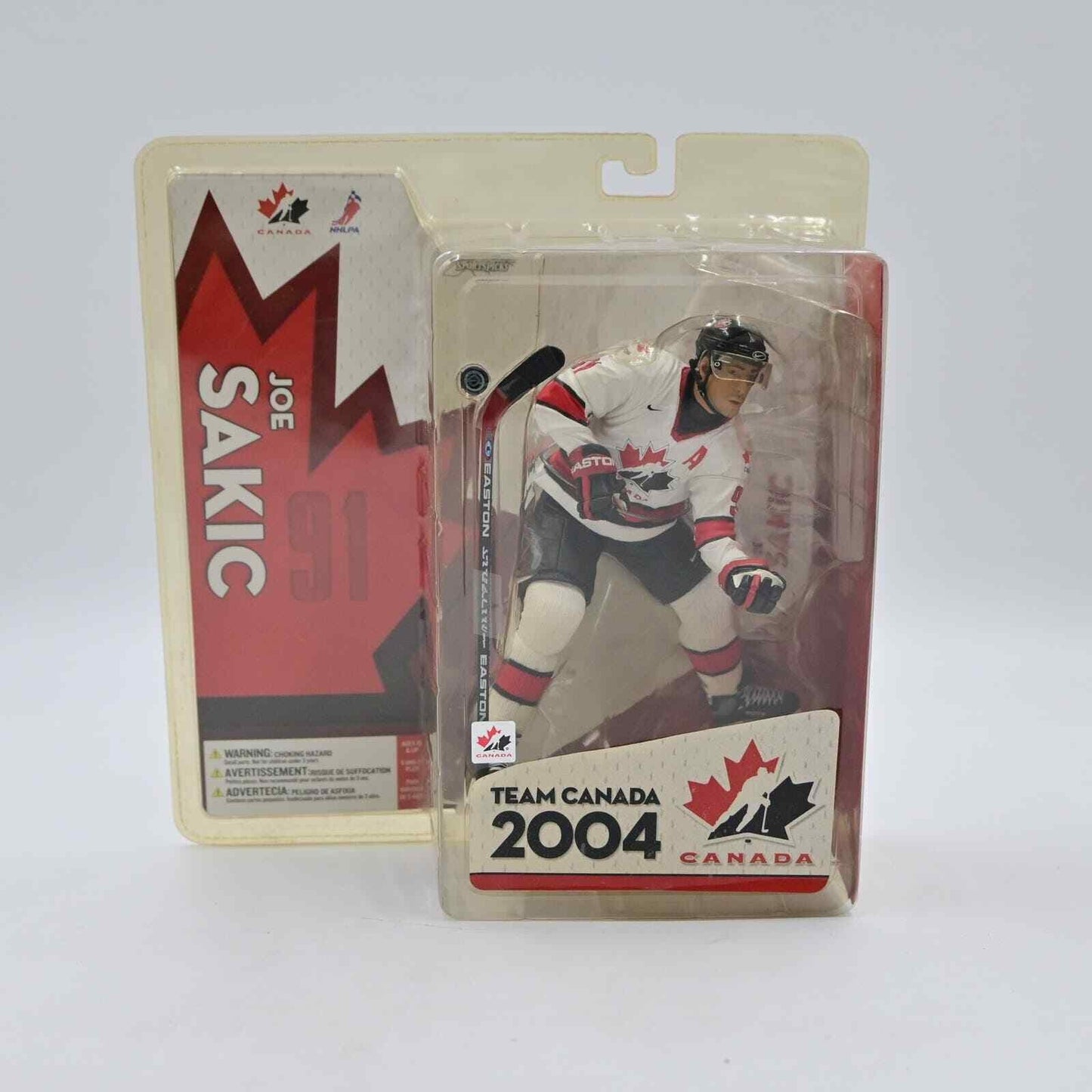 2005 McFarlane Sports NHL Joe Sakic Team Canada Series 1 Figure