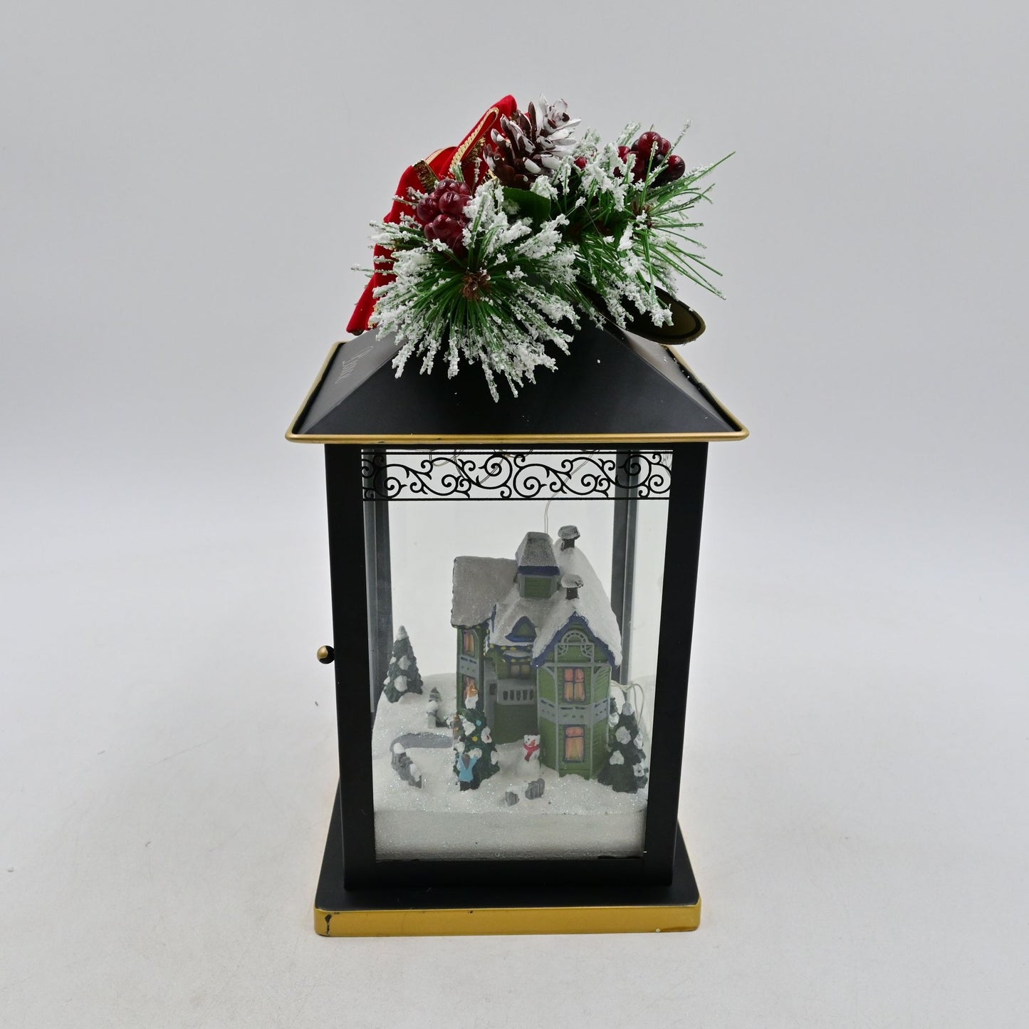 Thomas Kinkade Christmas Lantern Peace Bradford Exchange Sparkle Of The Season