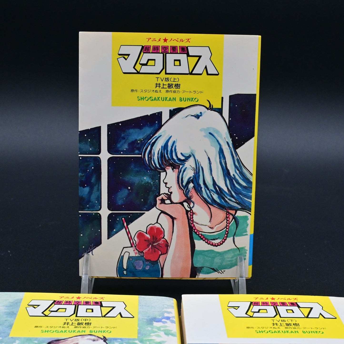 Vintage 1984 Macross Super Dimension Fortress Novel Books 1-3 Japanese
