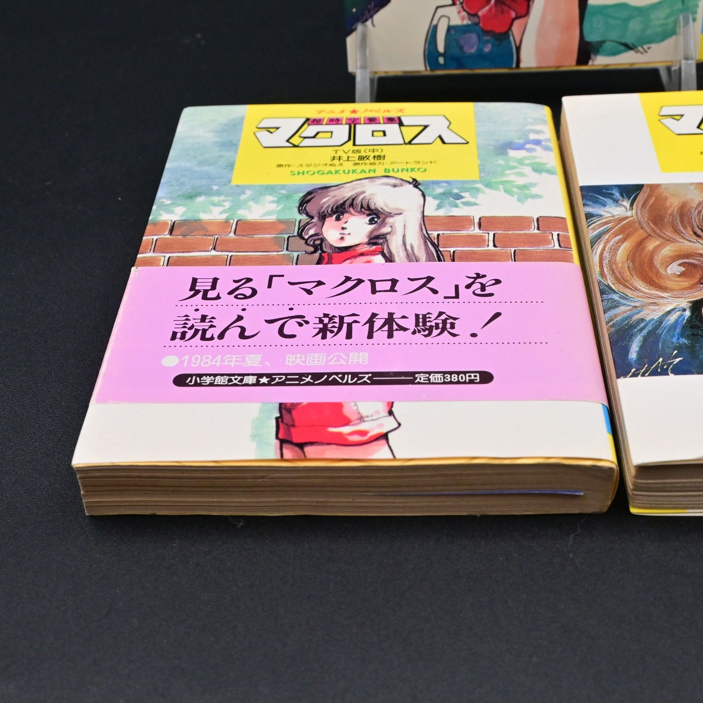 Vintage 1984 Macross Super Dimension Fortress Novel Books 1-3 Japanese