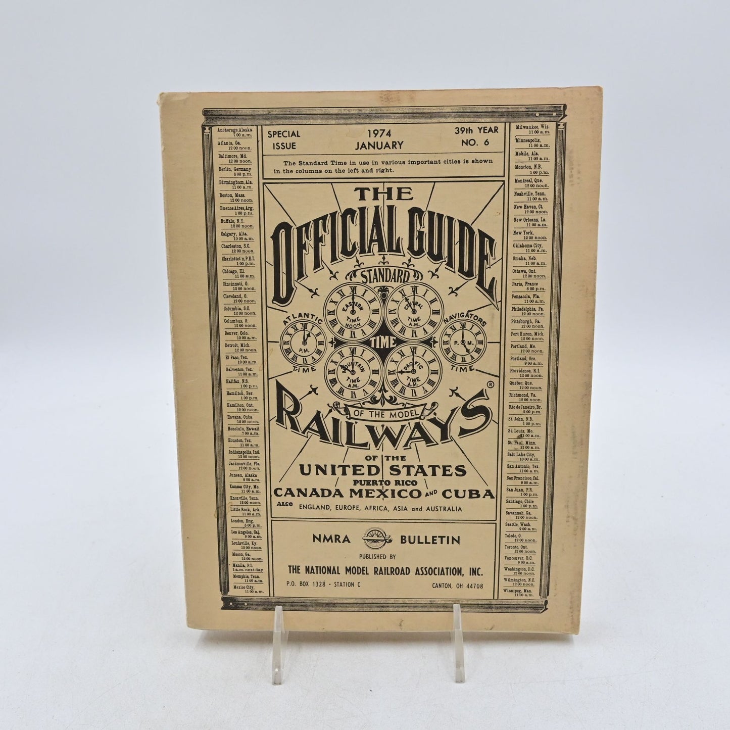 Official Guide of the Model Railways 1974 NMRA Bulletin Special Issue