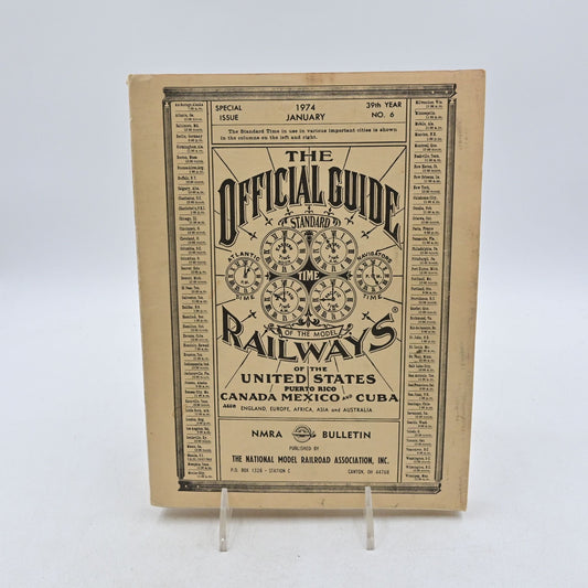 Official Guide of the Model Railways 1974 NMRA Bulletin Special Issue