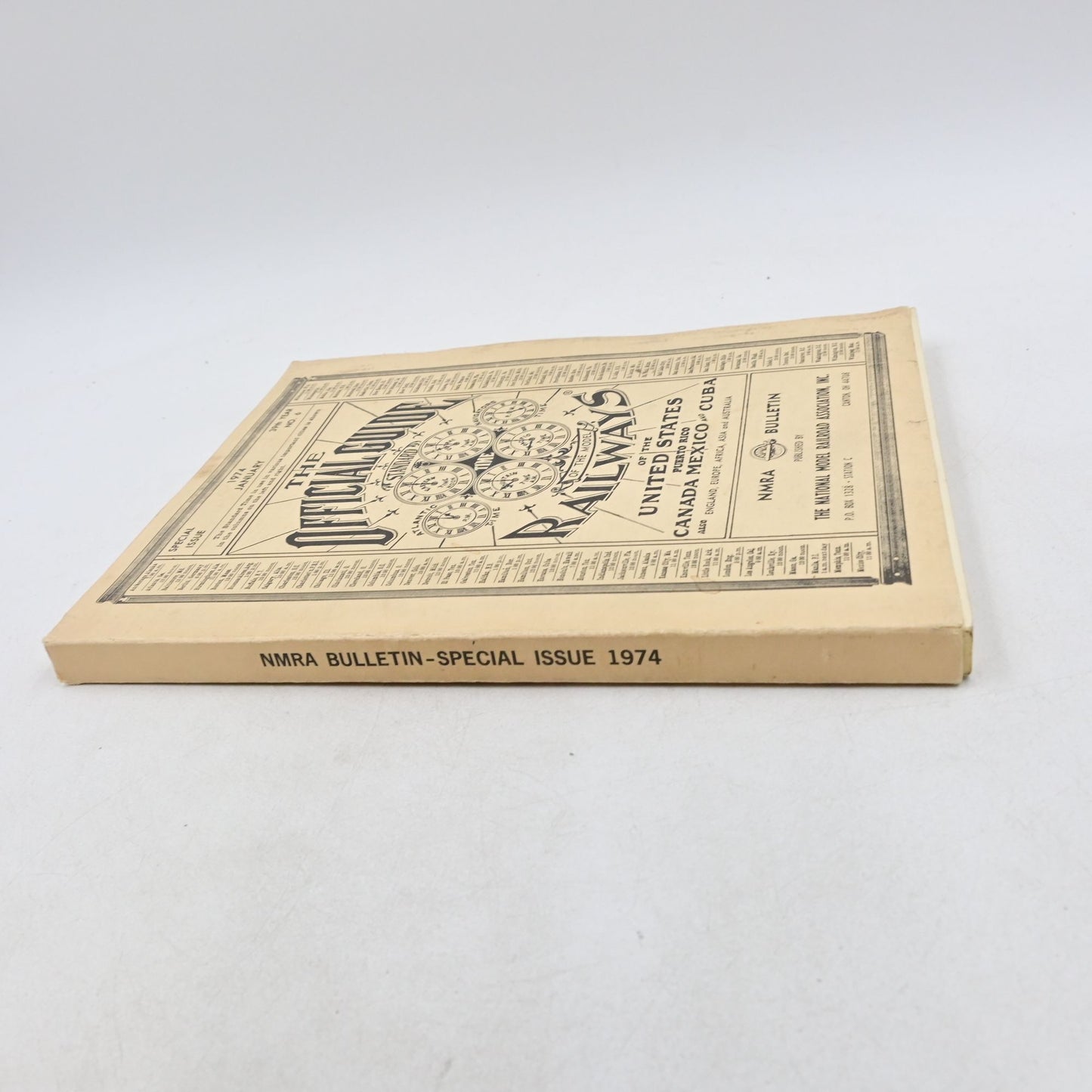 Official Guide of the Model Railways 1974 NMRA Bulletin Special Issue