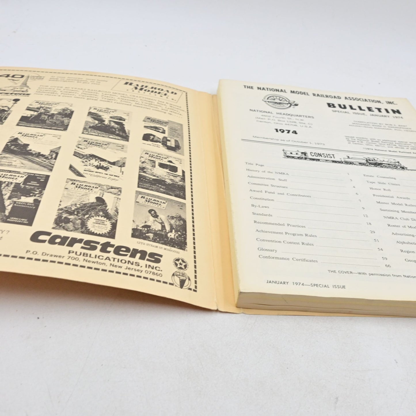Official Guide of the Model Railways 1974 NMRA Bulletin Special Issue