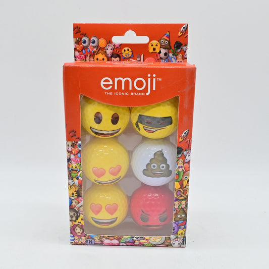 Emoji 6-Piece Golf Ball Set