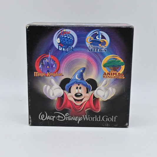 Disney World MGM Studios Epcot Animal Kingdom Golf Ball Set Of 5