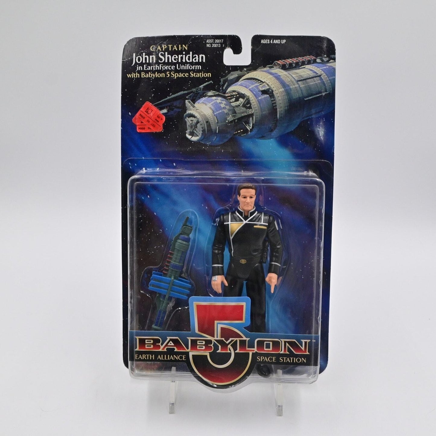 Babylon 5 Captain John Sheridan Action Figure Vintage 1997