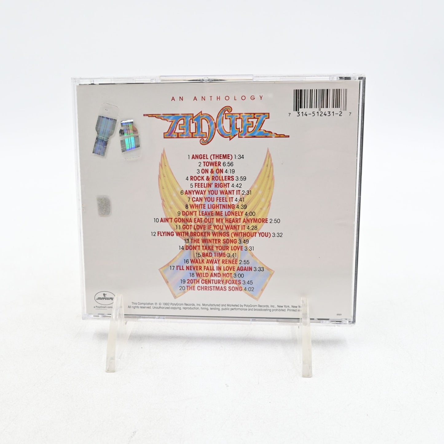 Angel An Anthology Cd Pre-Owned Very Good