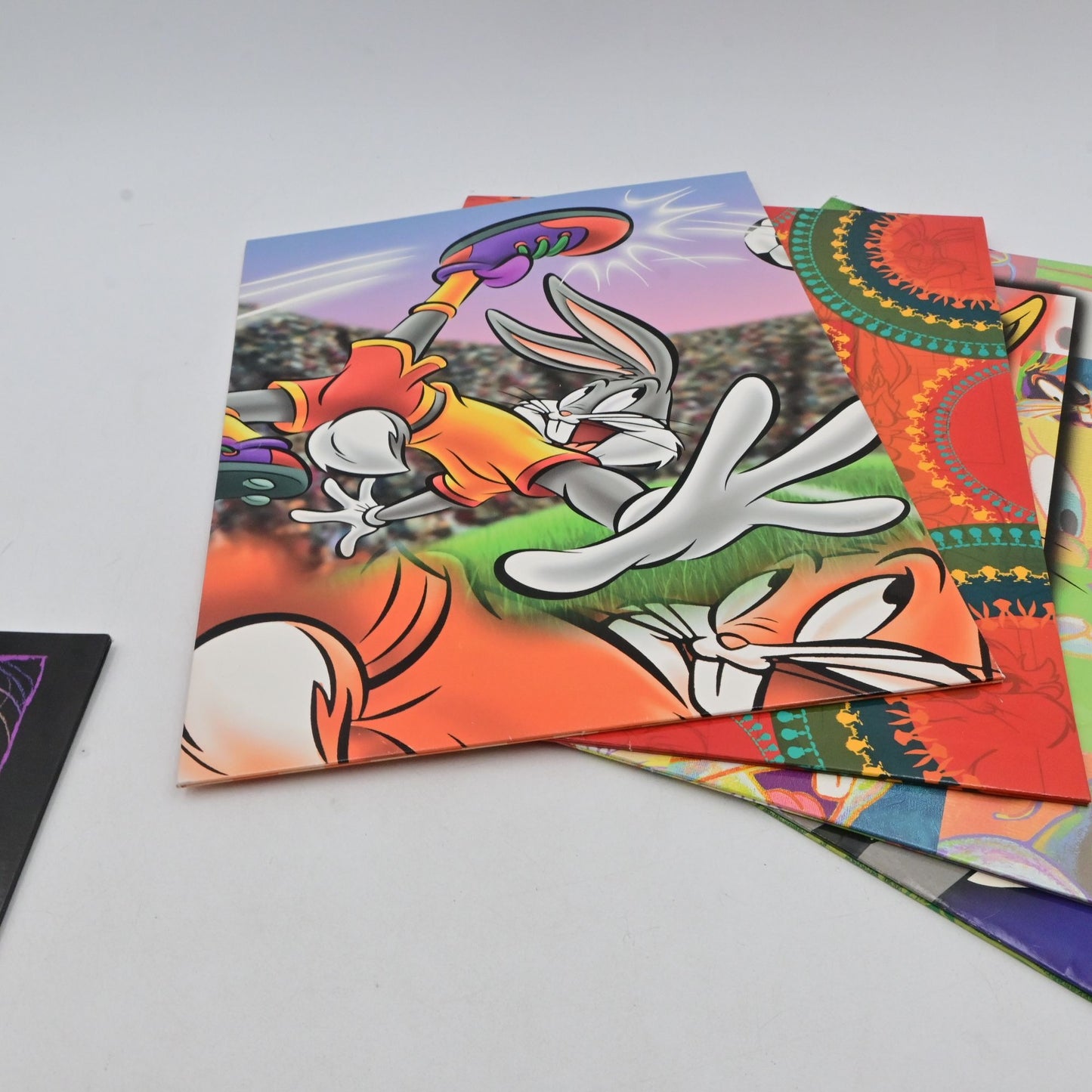 Vintage 1990s/2000s Bugs Bunny Looney Tunes Folder Bundle Of 6