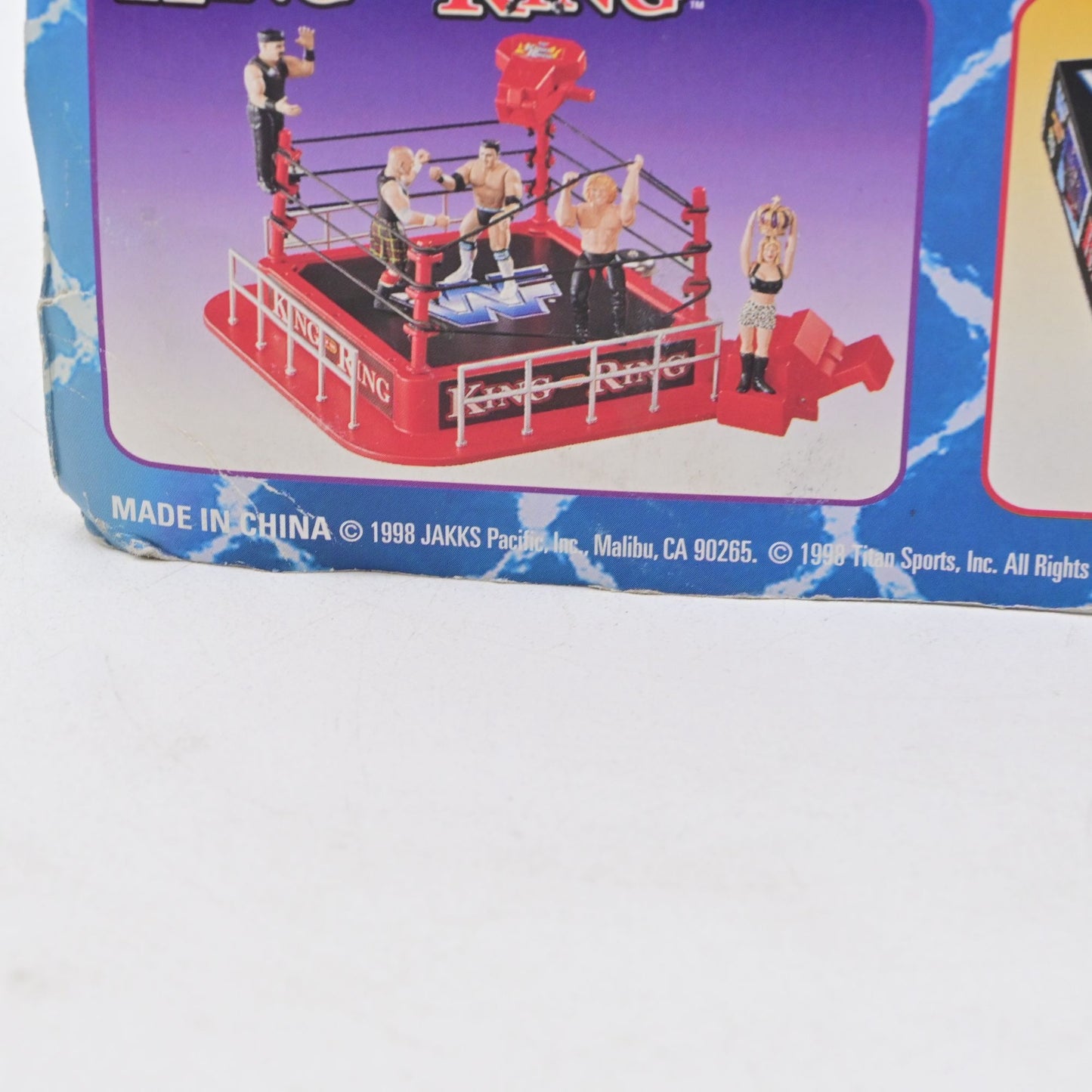 Vintage 1998 WWF Savio Vega Shotgun Saturday Night Wrestling Jakks Pacific
