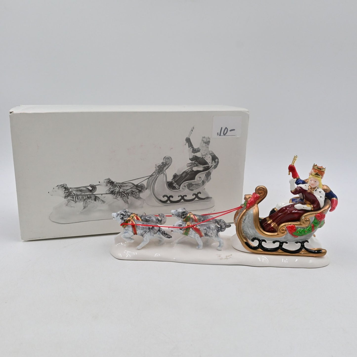 Department 56 The Original Snow Village Christmas Snow Carnival King And  Queen