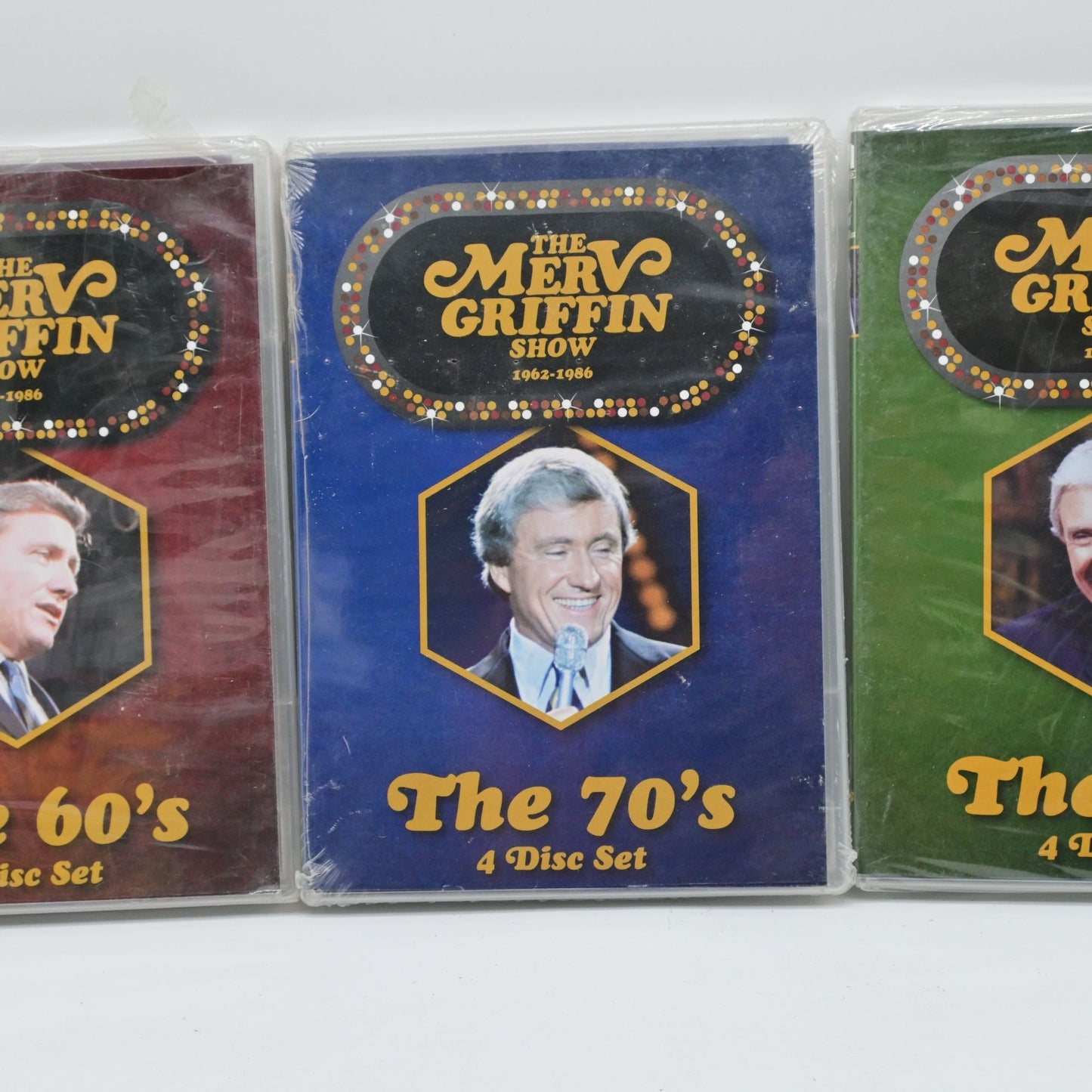 The Merv Griffin Show The 60's, The 70's, & The 80's Dvd Bundle Sealed