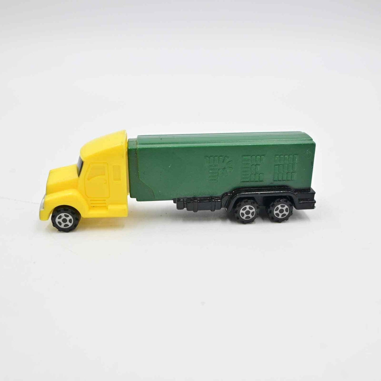 Vintage Yellow And Green Truck Pez Dispenser