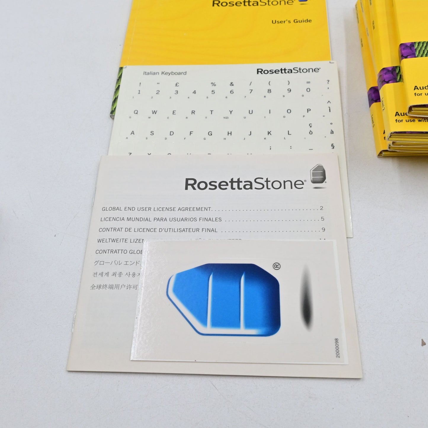 Rosetta Stone Italiano Version 4 Level 1-5 1, 2, 3, 4, 5 Learn Italian