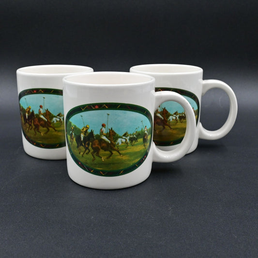 Ralph Lauren Polo Sport Horses Promotional Mugs Bundel Of 3