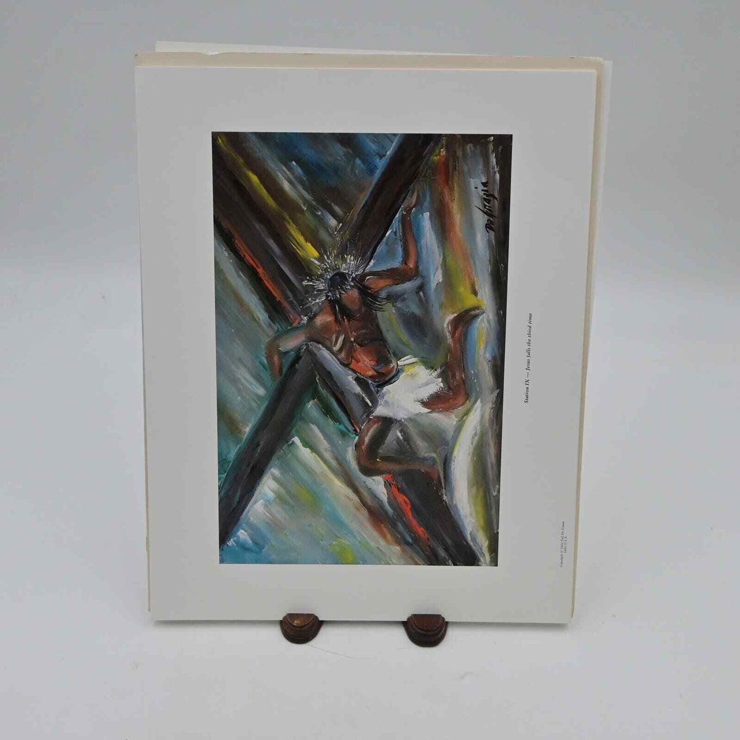DeGrazia Way Of The Cross Print Set Of 15 In Folder