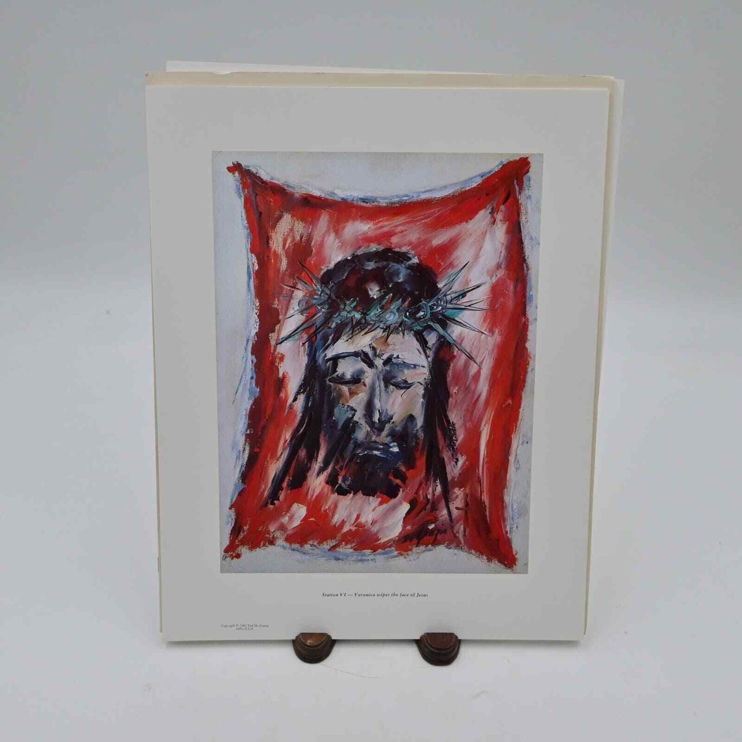 DeGrazia Way Of The Cross Print Set Of 15 In Folder