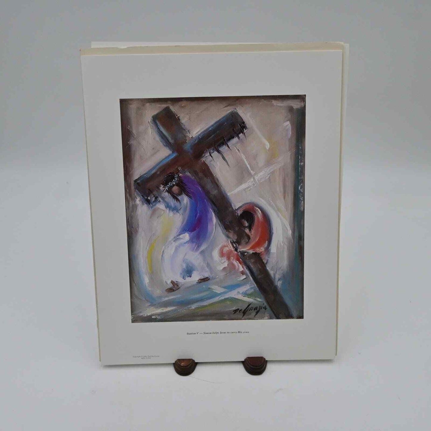 DeGrazia Way Of The Cross Print Set Of 15 In Folder