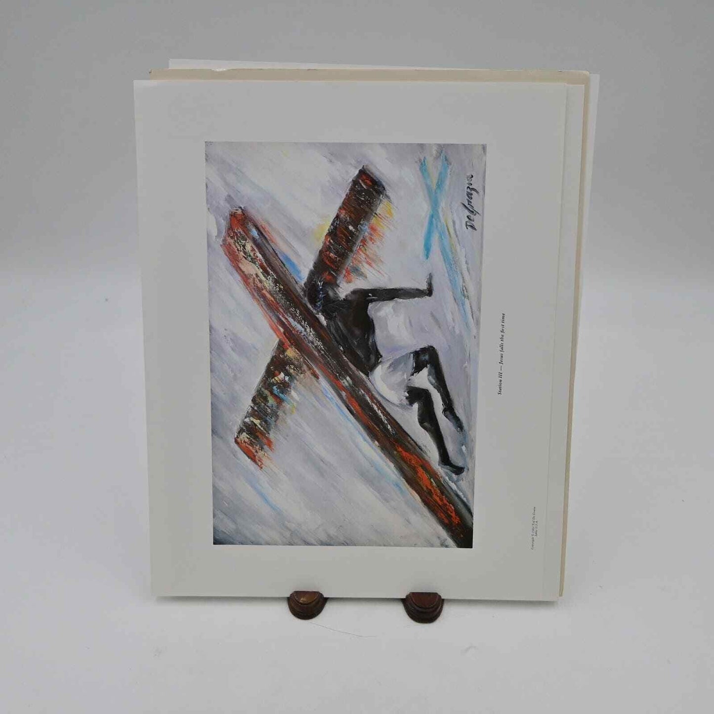 DeGrazia Way Of The Cross Print Set Of 15 In Folder