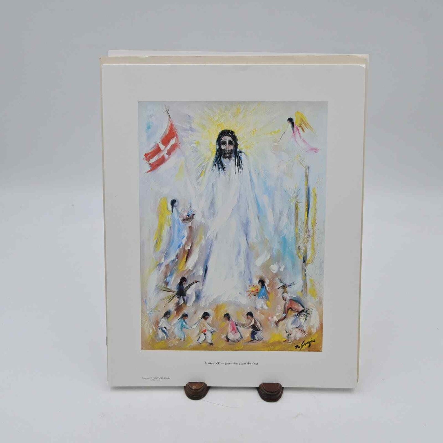 DeGrazia Way Of The Cross Print Set Of 15 In Folder