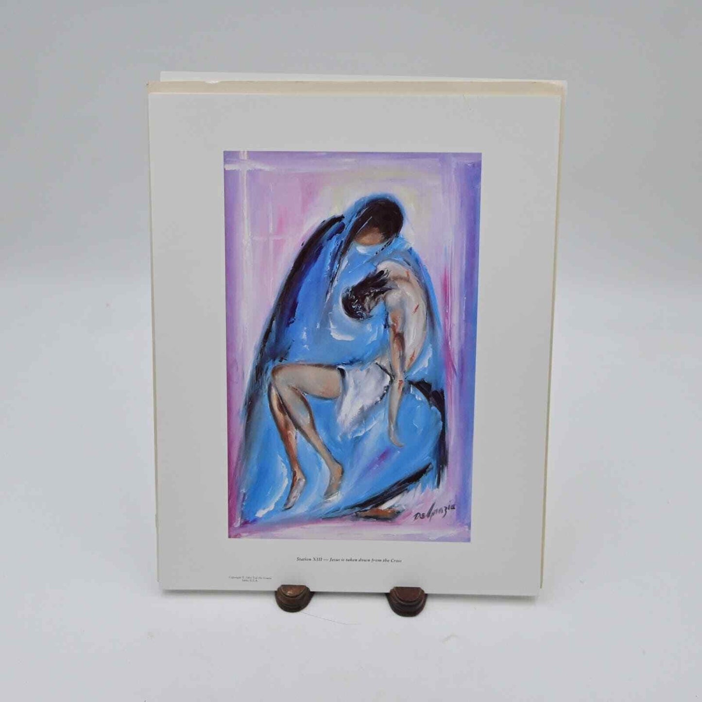 DeGrazia Way Of The Cross Print Set Of 15 In Folder