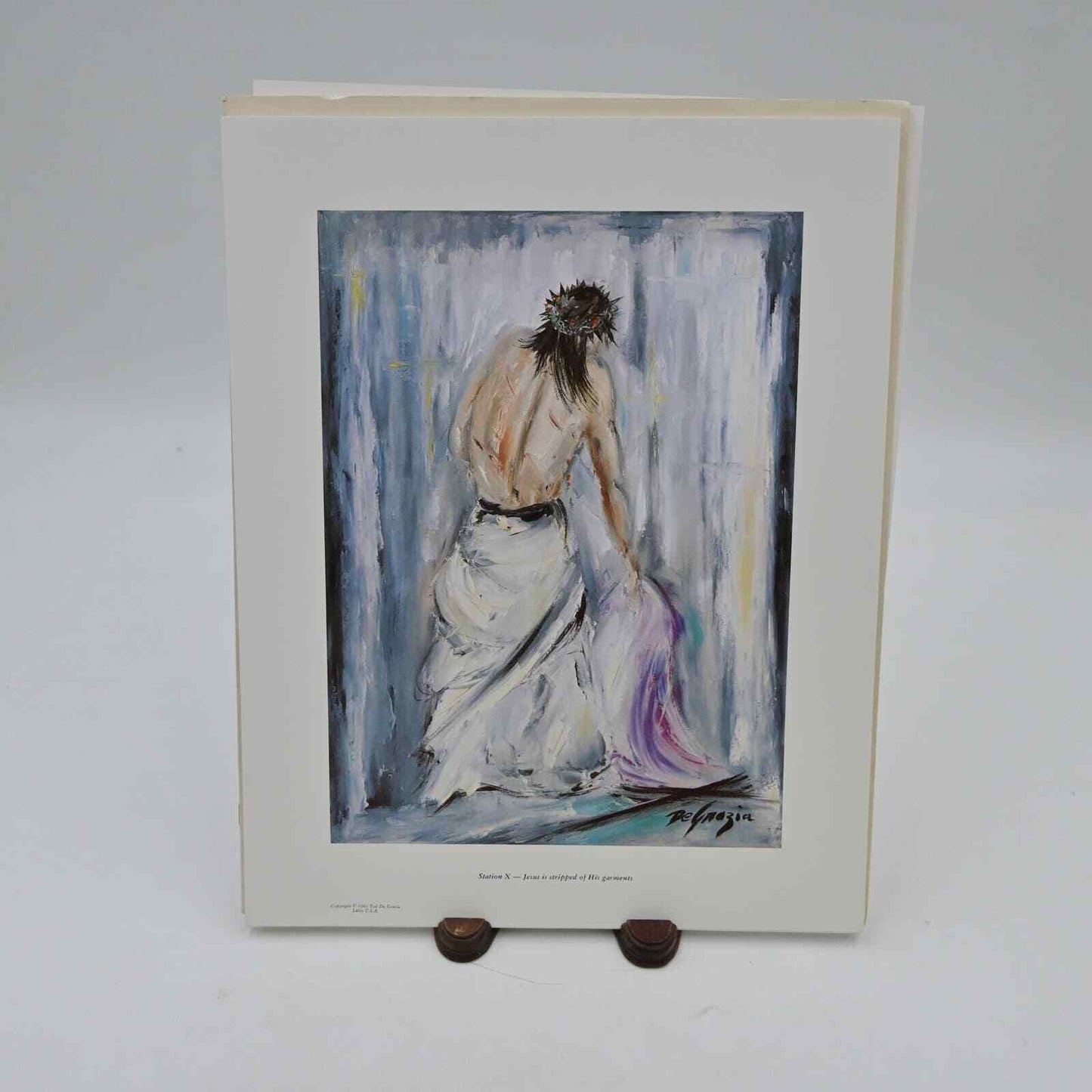 DeGrazia Way Of The Cross Print Set Of 15 In Folder