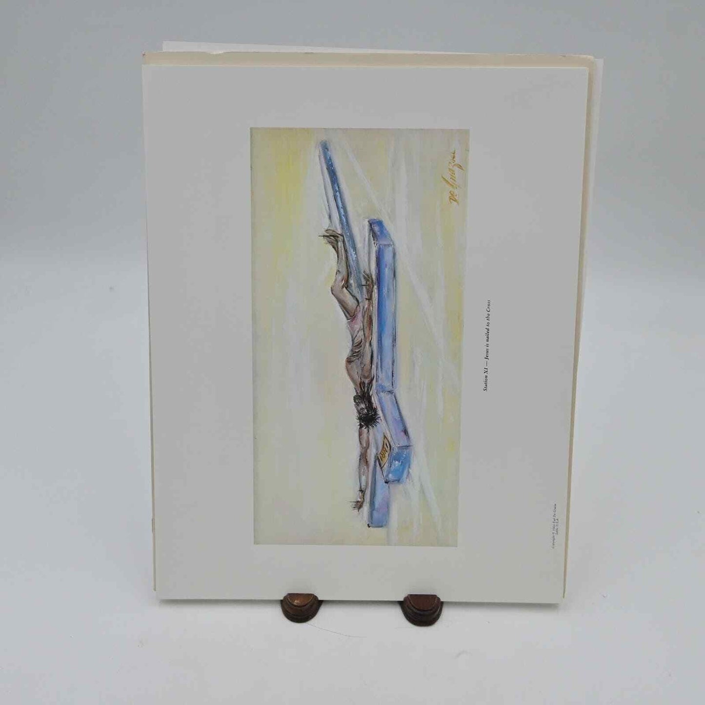 DeGrazia Way Of The Cross Print Set Of 15 In Folder