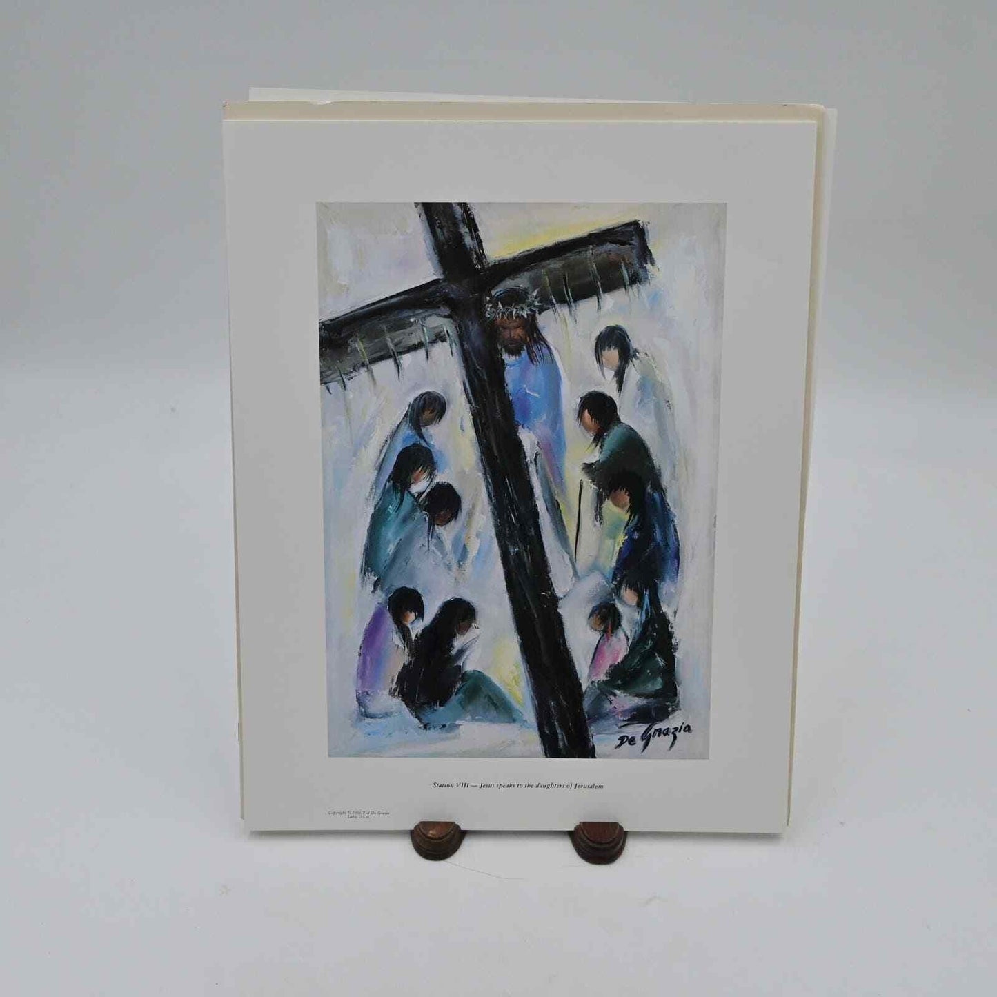 DeGrazia Way Of The Cross Print Set Of 15 In Folder