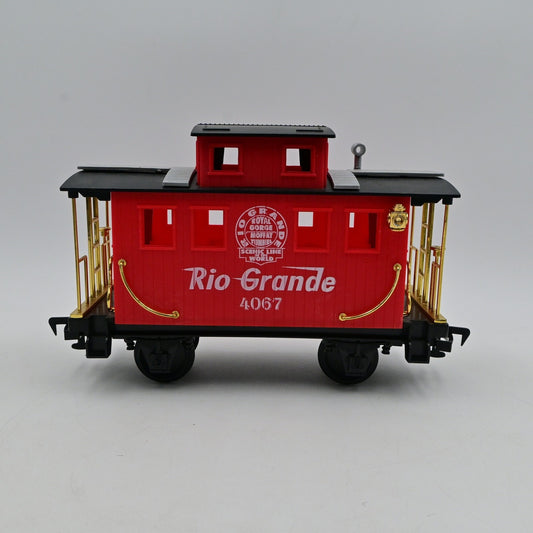 Vintage Scientific Toys Rio Grande 4067 G Gauge Caboose Car