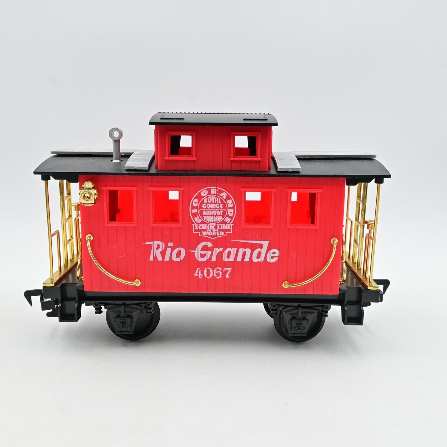 Vintage Scientific Toys Rio Grande 4067 G Gauge Caboose Car