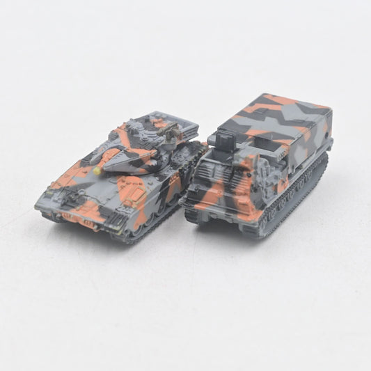 Micro Machines Merkava MK3 Tank &  M270 MLRS Military Vehicle Bundle