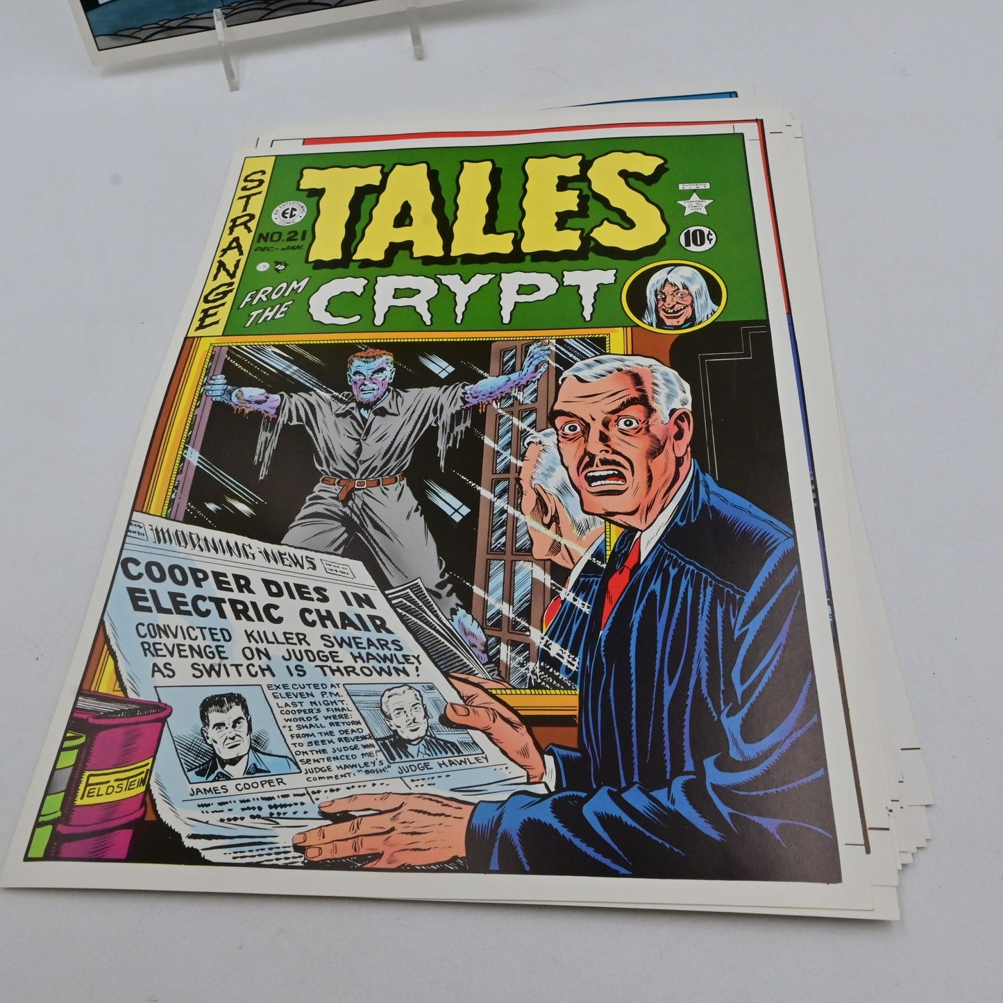 The Crypt Of Terror & Tales From The Crypt Cover Art Print Reprints