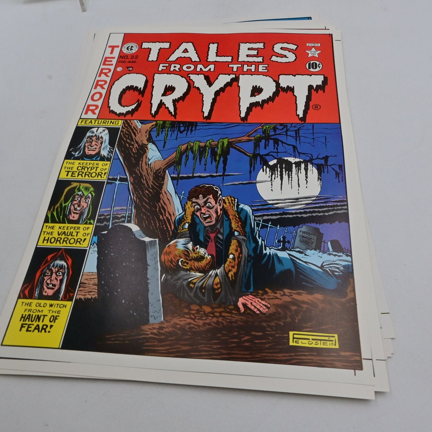 The Crypt Of Terror & Tales From The Crypt Cover Art Print Reprints
