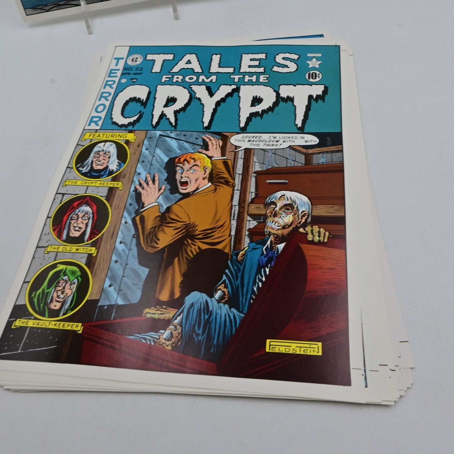 The Crypt Of Terror & Tales From The Crypt Cover Art Print Reprints