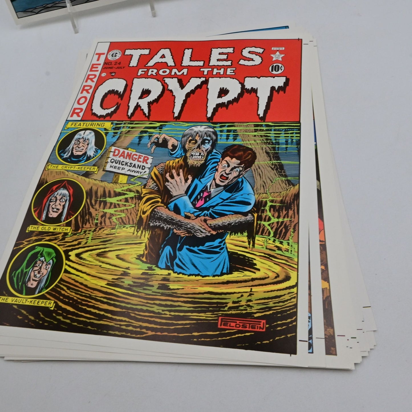 The Crypt Of Terror & Tales From The Crypt Cover Art Print Reprints