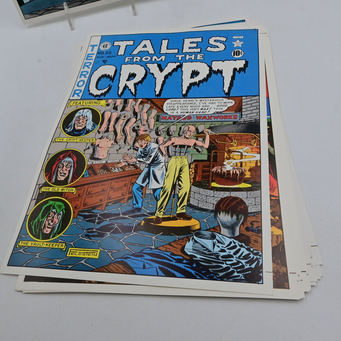 The Crypt Of Terror & Tales From The Crypt Cover Art Print Reprints
