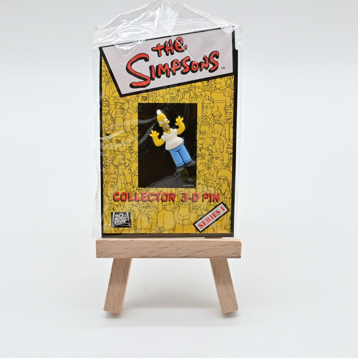 The Simpsons Collector 3-D Pin Homer Simpson Series 1