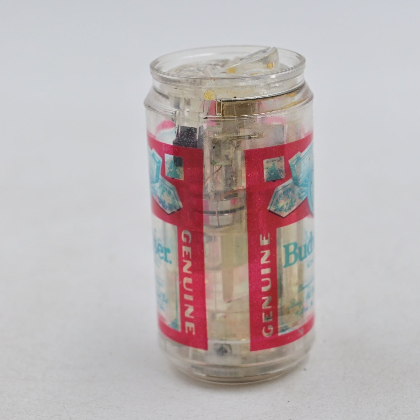 Budweiser Beer Can Lighter W/ Original Box See Through