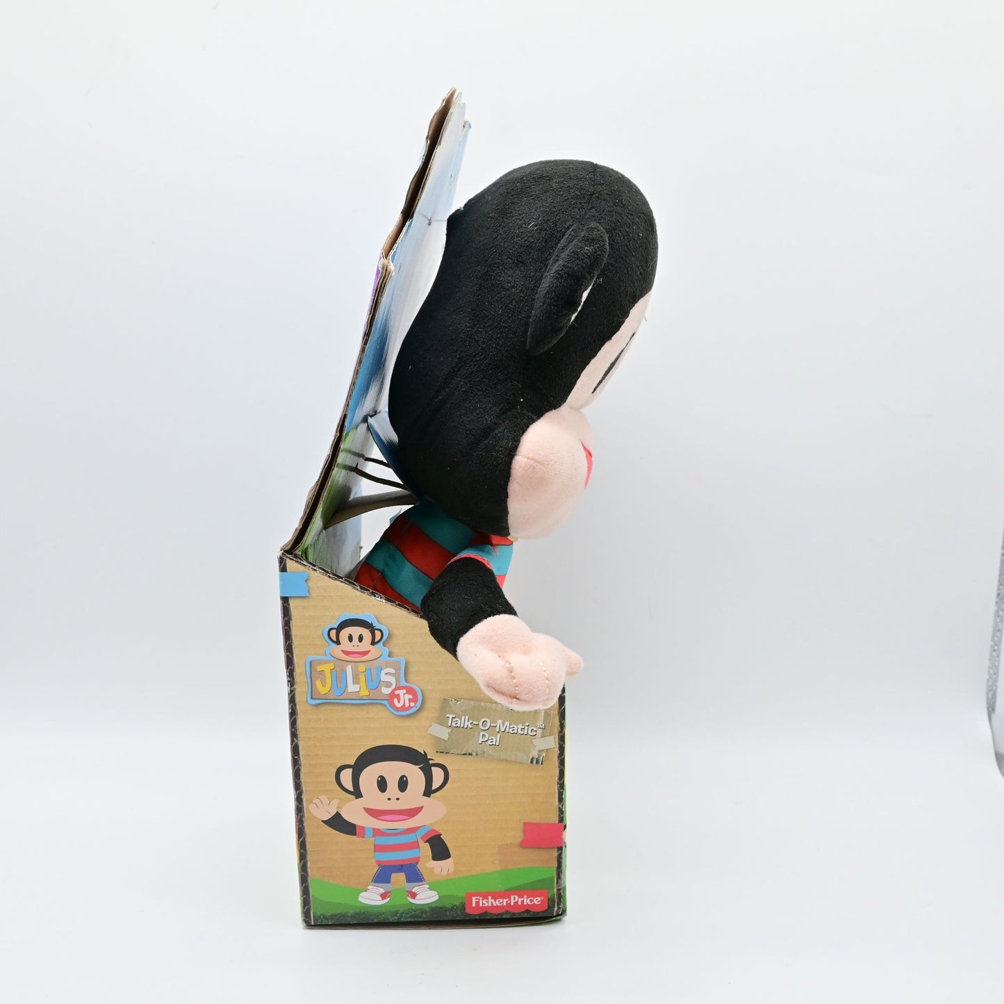 Fisher-Price Julius Jr. Talk-o-Matic Pal Plush Monkey Nick Jr. - Damaged
